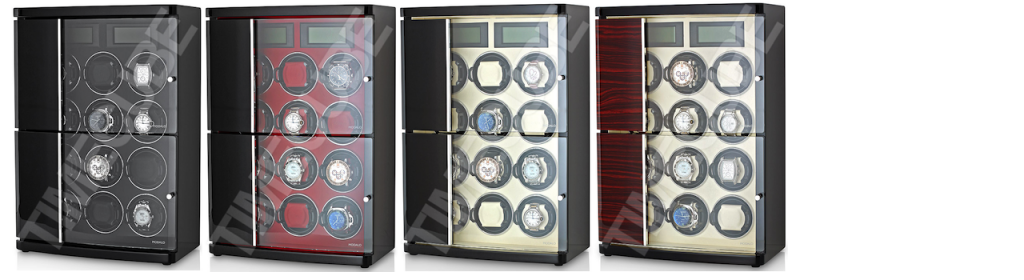 Шкатулки для часов с автоподзаводом серии Timeless для 12 часов
