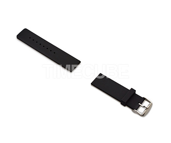Ремешок для часов силиконовый черный