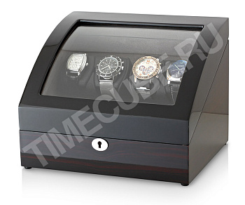 Бокс деревянный для 4 часов с автоподзаводом