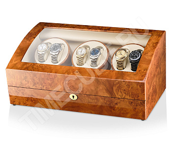 Шкатулка с подзаводом и хранением часов