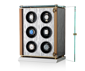 Бокс стеклянный для часов с автоподзаводом