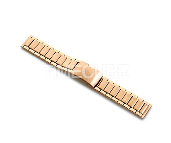 Золотистый металлический браслет для часов