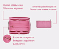 Вкладыш в сумку-шоппер L-pink