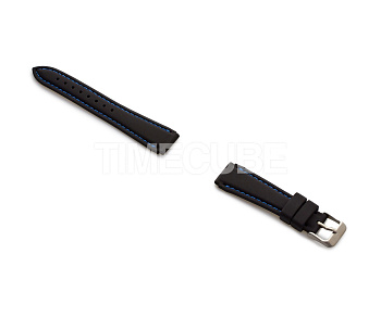 Ремешок для часов силиконовый черный