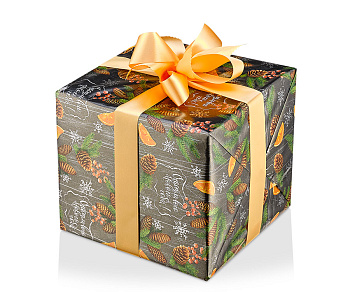 Сосновые шишки (новогодняя)